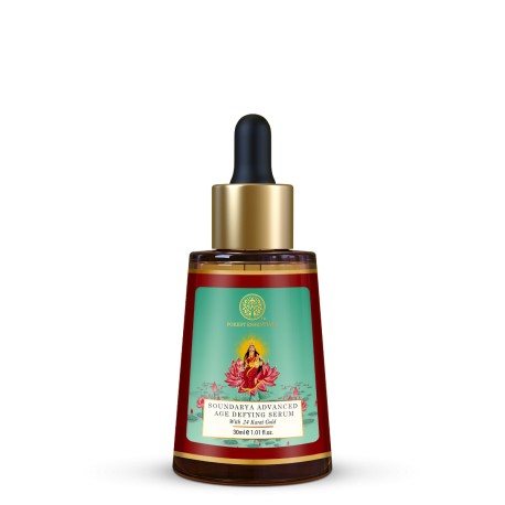 Forest Essentials Advanced Soundarya Age Defying Facial Serum With 24K Gold 30ml