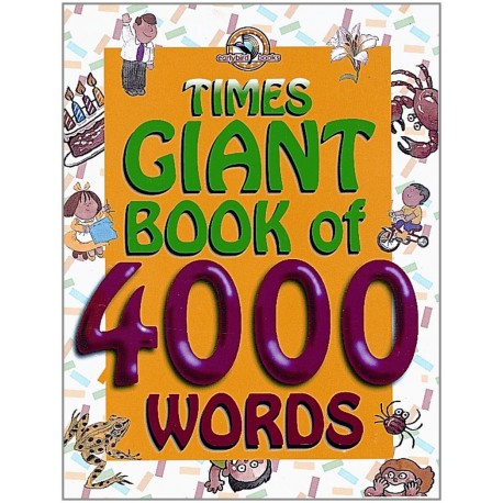 Times Giant Book Of 4000 Words - Paperback