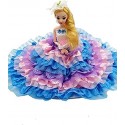 Frowwy Gorgeous Bride Wedding Barbie Girl Doll Toy