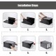 Sneakers Shoe Crate Box Storage Organizer with Magnetic Door JK 21 Pack Of 2