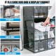 Sneakers Shoe Crate Box Storage Organizer with Magnetic Door JK 21 Pack Of 2