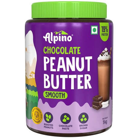 Alpino Chocolate Peanut Butter Smooth - 1kg