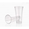Plastic Design Stylish Glass Juice Milkshake Glass - 300ml (Pack 12)