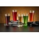 Plastic Design Stylish Glass Juice Milkshake Glass - 300ml (Pack 12)