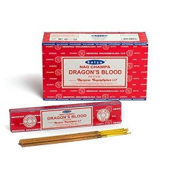 Satya Sai Baba Nag Champa Dragon's Blood Incense Sticks Agarbatti - 180gm
