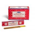 Satya Sai Baba Nag Champa Dragon's Blood Incense Sticks Agarbatti - 180gm