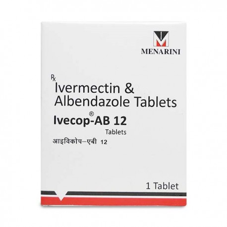Ivecop 12mg Tablet - Pack of 4 Strips