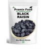 Pramix Premium Dried Black Raisins (Black Kishmish) with Seed - 1kg