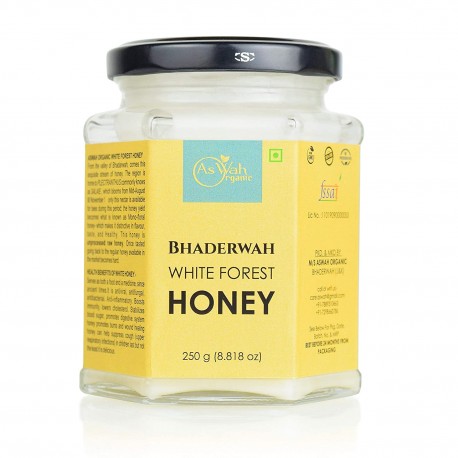 Aswah Organic Bhaderwah White Forest Honey -250gm