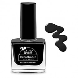Iba Breathable Nail Colour - B21 Pristine Black 9ml