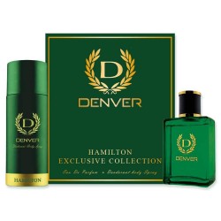 Denver Men Set of Hamilton Eau de Parfum & Deodorant 60ml + 165ml