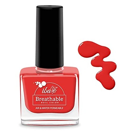 Iba Breathable Nail Colour  (B11 Red Velvet) - 9ml