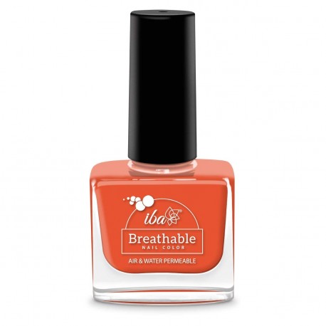 Iba Breathable Nail Colour (B12 Orange Flames) - 9ml