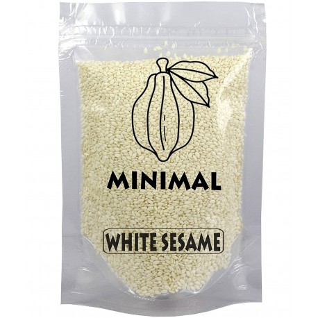 Minimal Organic White Sesame Seed/ White Till - 250gm
