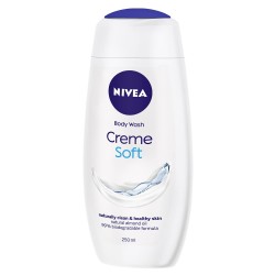 NIVEA Women Body Wash (Crème Soft Shower Gel) with Almond Oil for Soft Skin - 250ml