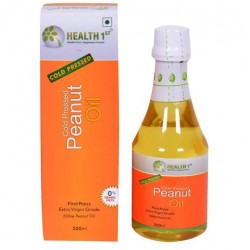 Health 1st Peanut Cold Pressed Oil - 200ml