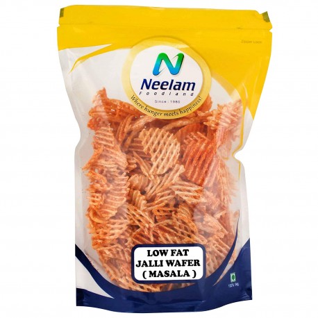 Neelam Foodland Low Fat Masala Jalli Wafer - 400gm