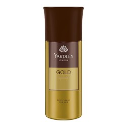 Yardley London Gold Deodorant Body Spray For Men Fresh - 150ml