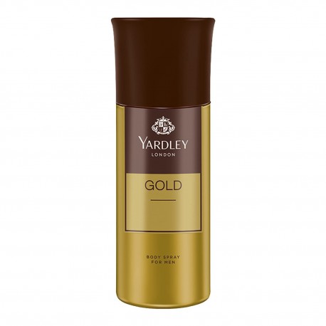 Yardley London Gold Deodorant Body Spray For Men Fresh - 150ml