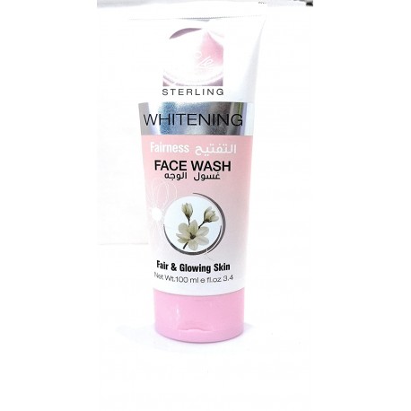 Bio Luxe Sterling Whitening Fairness Fair & Glowing Skin Face Wash - 100ml (Pack of 2)