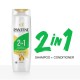 Pantene Advanced Hairfall Solution 2in1 Anti-Hairfall Silky Smooth Shampoo & Conditioner for Women - 180ml