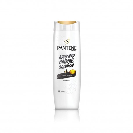 Pantene Advanced Hair Fall Solution Long Black Shampoo - 340ml
