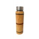Spaces Handcrafted Bamboo Water Bottle - 500ml (Pack of 2)