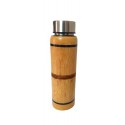 Spaces Handcrafted Bamboo Water Bottle - 500ml (Pack of 2)