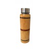 Spaces Handcrafted Bamboo Water Bottle - 500ml (Pack of 2)