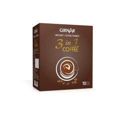Girnar Instant Premix 3 in 1 Coffee (10 Sachets) - 140gm