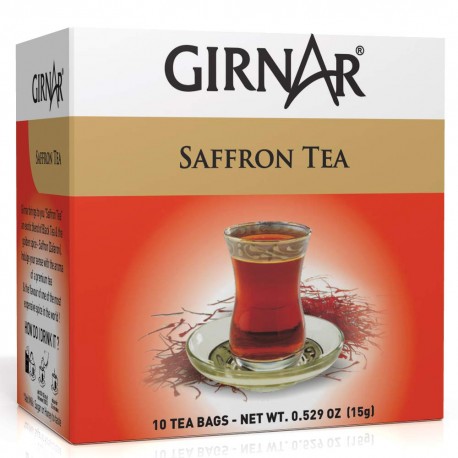 Girnar Saffron Black Tea (10 Tea Bags)