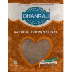 Dhanraj Natural Brown Sugar - 500gms