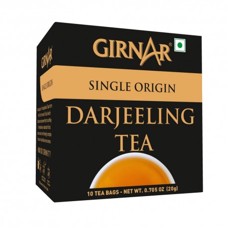 Girnar Darjeeling Tea - Single Origin (10 Tea Bags)