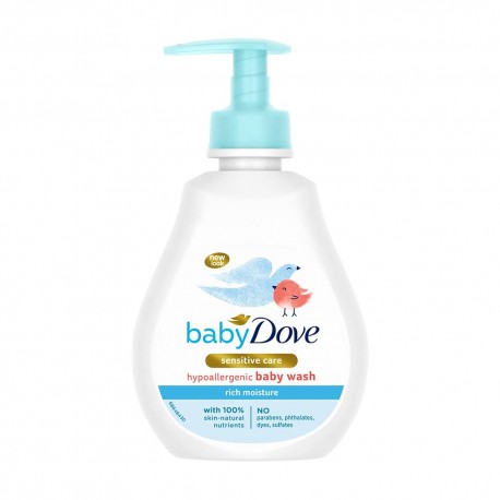 Baby Dove Rich Moisture Hair to Toe Baby Wash - 200ml