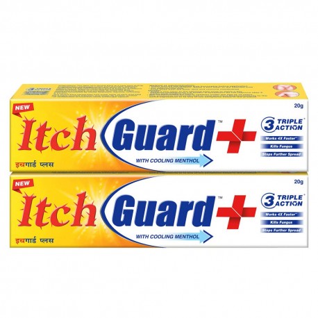 Itch Guard Plus Cream - 20gm (Pack of 2)
