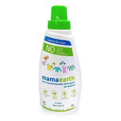 Mamaearth's Plant Based Baby Laundry Liquid Detergent Bio-Enzymes and Neem Extracts - 200ml