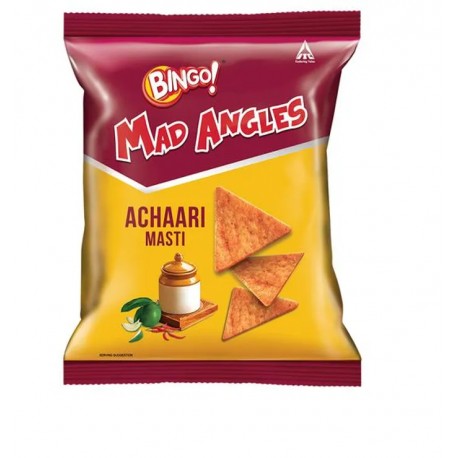 Bingo Mad Angles Achaari Masti - 130gm (Pack of 10)