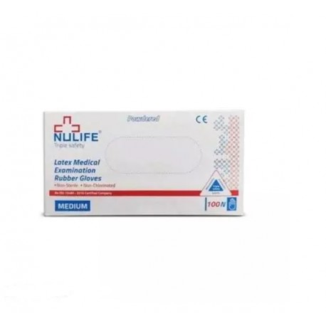 Nulife Triple Safety Latex Surgical Gloves