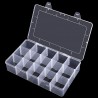 Plastic Organiser Box / Organizer Jewelry Box (15 Grid Container)