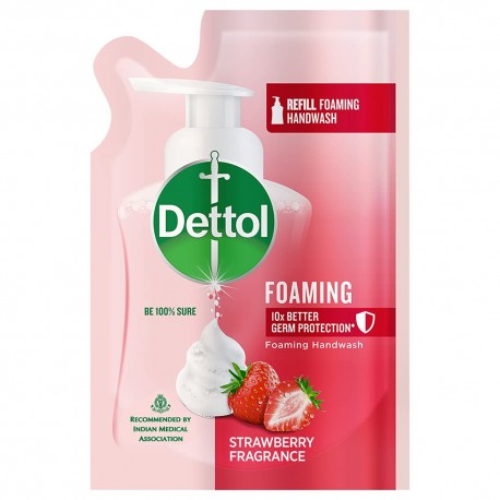 Dettol Foaming Handwash Refill Strawberr -  200ml