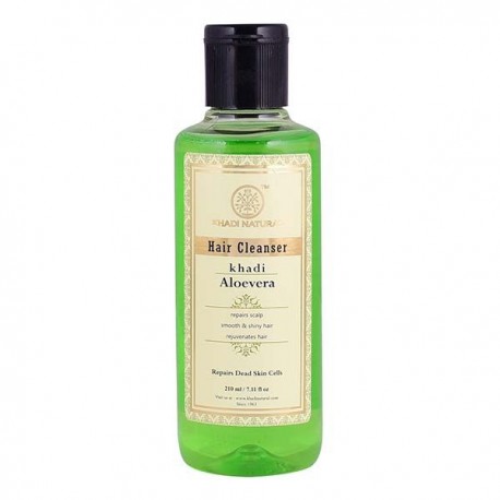 Khadi Natural Herbal Aloevera Hair Cleanser 210ml