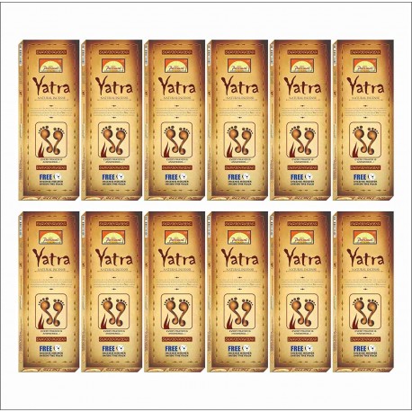 Parimal Yatra Pure Natural Incense Stick - (Pack of 12)