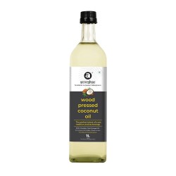 Anveshan Wood Pressed Coconut Oil - 1 Litre