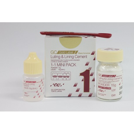 GC Gold Label 1 (Glass Ionomer) Luting & Lining Cement