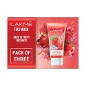 LAKMÉ Blush and Glow Strawberry Combo Face Wash With Fruit Extracts - 100gm