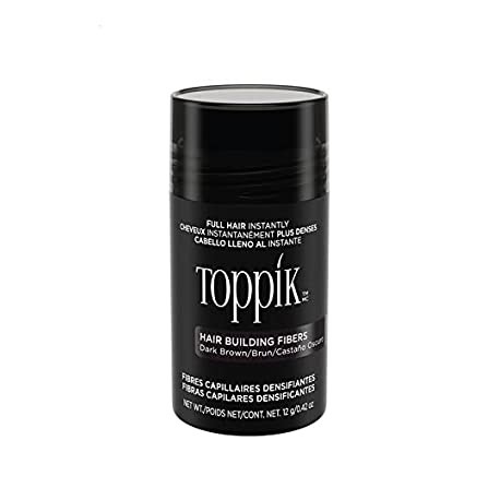 Toppik Hair Building Fibres - 12gm (Dark Brown)