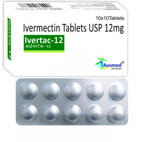 Ivertac 12 Tablet (Pack of 4 strips)
