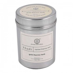 Khadi Natural Gold Thermo Herb (Skin Tightning Face Pack) 100gm