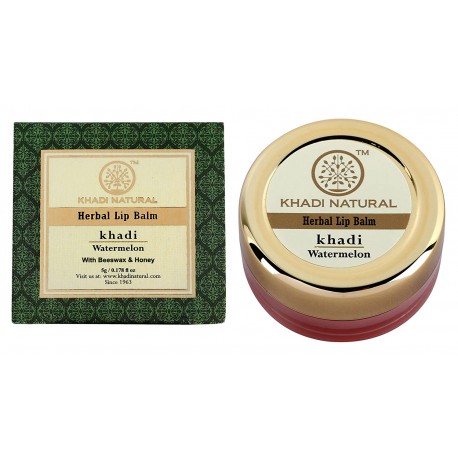 Khadi Naturals Watermelon Lip Balm 5gm