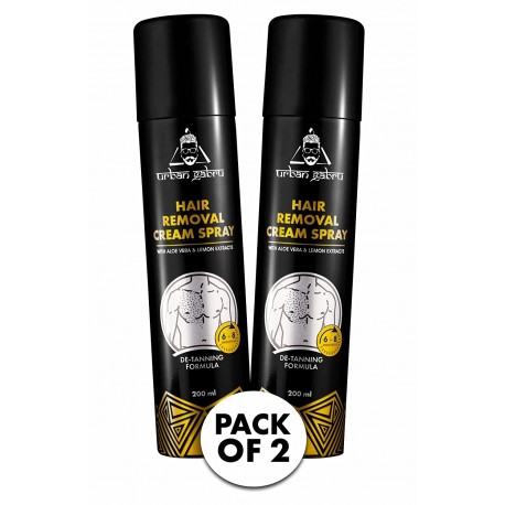 Urbangabru Hair Removal Spray - 200ml (Pack of 2)